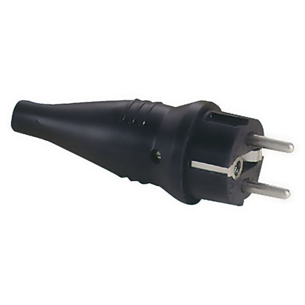 ABL Rubber Schuko Connector Male 240 V - CEE7/VII