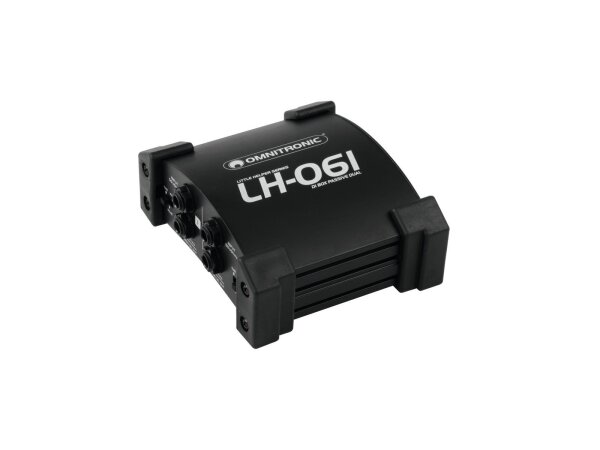 OMNITRONIC LH-061 PRO Passive Dual DI Box