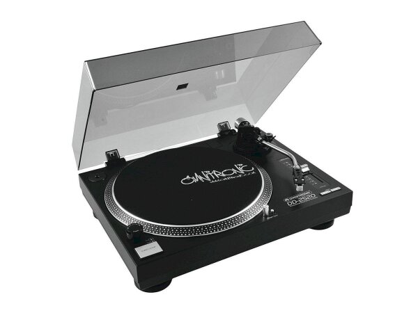 OMNITRONIC DD-2520 USB-Plattenspieler sw