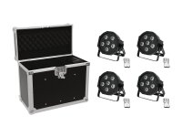 EUROLITE Set 4x LED SLS-603 + Case EC-SL4M...