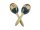 DIMAVERY Maracas Jamaika, wood 2x