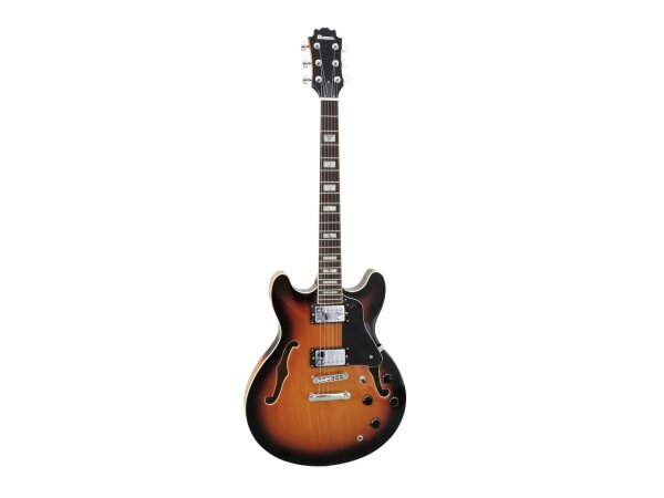 DIMAVERY SA-610 Jazz Guitar, sunburst