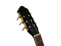 DIMAVERY CN-600L Classical guitar, black