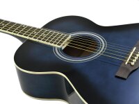 DIMAVERY AW-303 Western Guitar, blueburst