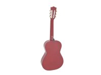 DIMAVERY AC-303 Classical Guitar 1/2, red