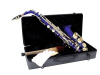 DIMAVERY SP-30 Eb Altsaxophon, blau