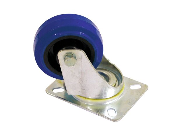 ROADINGER Swivel Castor 80mm blue