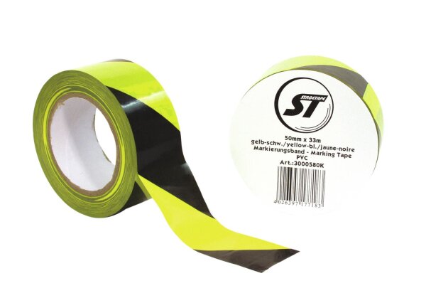 ACCESSORY Marking Tape PVC yellow/black