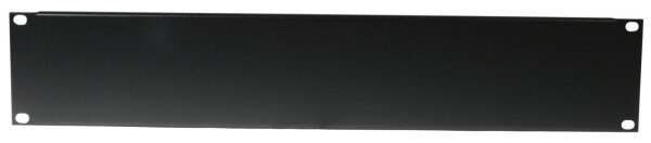 OMNITRONIC Front Panel Z-19U-shaped, steel, black 2U