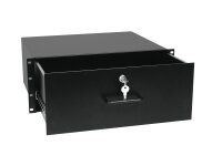 OMNITRONIC Rack Drawer with Lock 4U