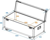 ROADINGER Universal Transport Case 120x40cm with wheels