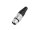 HICON XLR plug 3-pin HI-X3CF-V