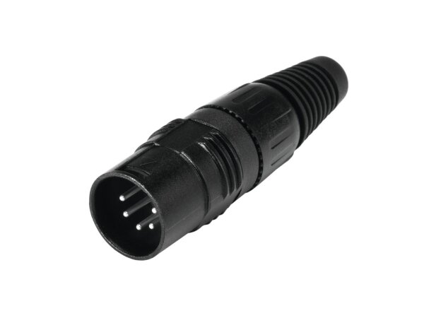 HICON XLR plug 5-pin HI-X5CM-B