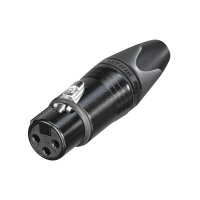 Neutrik XLR 3P Connector - female - Neutrik XX Silver...