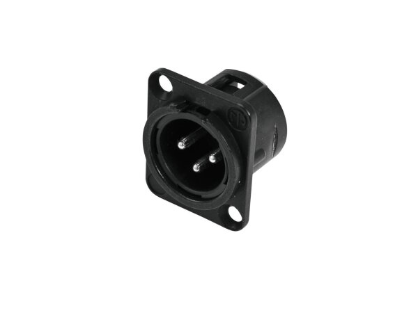 NEUTRIK XLR mounting plug 3pin NC3MDL-1-BAG