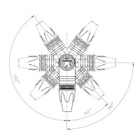 Neutrik XLR 3P 90° Connector - male - Neutrik RX...