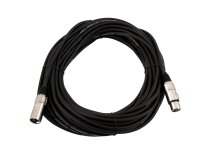 OMNITRONIC XLR cable 3pin 30m bk