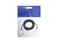 OMNITRONIC Adaptercable XLR(M)/Jack mono 10m bk