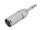 NEUTRIK Adapter XLR(M)/6.35 Jack stereo NA3MP