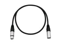 SOMMER CABLE XLR cable 3pin 0.5m bk Neutrik