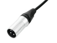 PSSO DMX cable XLR 3pin 20m bk Neutrik