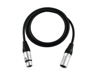 PSSO XLR Cable 3-pin 7.5m bk Neutrik