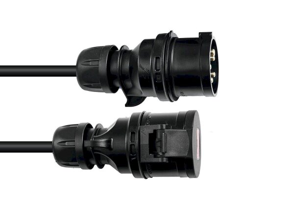 PSSO CEE Extension 16A 5x1.5 5m Black Edition