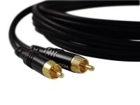 SOMMER CABLE RCA Cable 2x2 3m bk Hicon