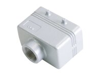 ILME Socket Casing for 10-pin, PG 16, straight