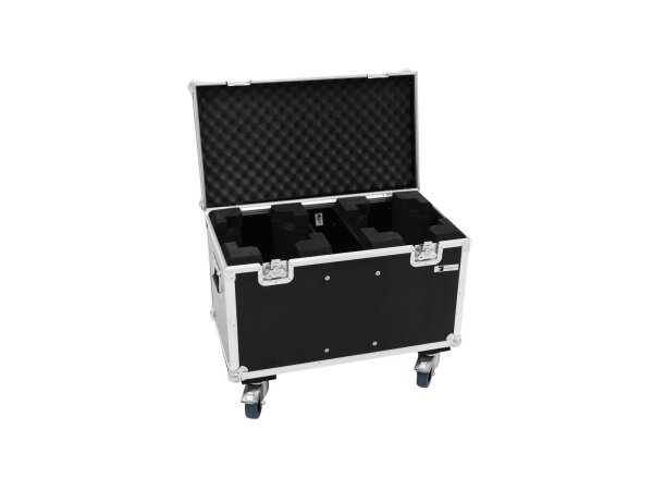 ROADINGER Flightcase 2x TMH-X5 with Wheels