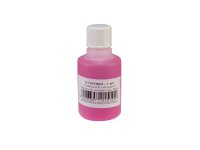 EUROLITE UV-active Stamp Ink, transparent red, 50ml