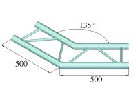 ALUTRUSS BILOCK BQ2-PAC23H 2-way Corner 135°