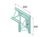 ALUTRUSS DECOLOCK DQ3-PAC24 2-Way Corner 90°