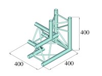 ALUTRUSS DECOLOCK DQ3-PAL33 3-Way Corner 90°