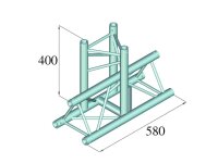 ALUTRUSS DECOLOCK DQ3-PAT35 3-Way T-Piece 90°