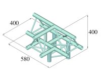 ALUTRUSS DECOLOCK DQ3-PAT43 4-Weg T-Stück /\