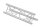 ALUTRUSS TRILOCK 6082-4000 3-way Cross Beam