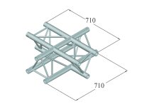 ALUTRUSS TRILOCK 6082AC-41 SU 4-Way Cross