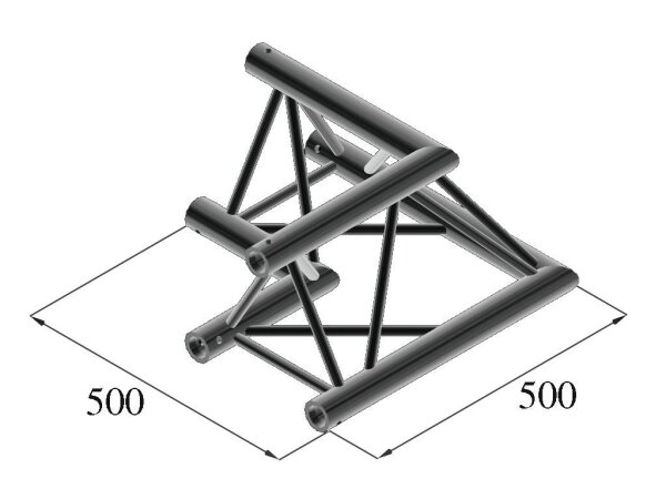 ALUTRUSS TRILOCK S-PAC 21 2-Way Corner 90° black