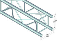 ALUTRUSS QUADLOCK 6082-710 4-Punkt-Traverse