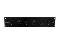 OMNITRONIC ELA 6S-Zonen LS-Regler 30W sw