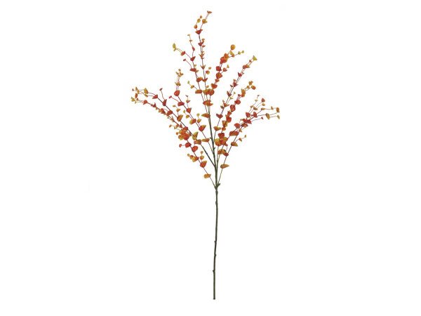 EUROPALMS Eucalyptus spray, artificial, orange, 110cm