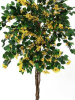 EUROPALMS Bougainvillea, artificial plant, yellow, 180cm