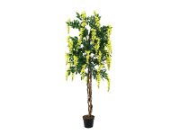 EUROPALMS Wisteria, artificial plant, yellow, 150cm