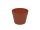 EUROPALMS Flowerpot plastic, red, 17cm