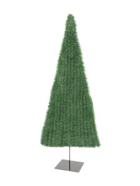 EUROPALMS Fir tree, flat, light green, 150cm