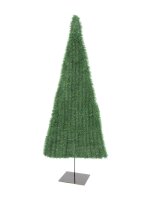 EUROPALMS Tannenbaum, flach, hellgrün, 150cm