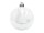 EUROPALMS Deco Ball 10cm, white 4x