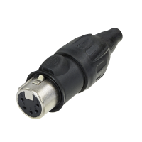 Neutrik XLR 5P Connector - female TOP Gold contacts -...