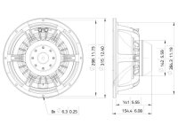 LAVOCE WAN123.00 12 Zoll Woofer